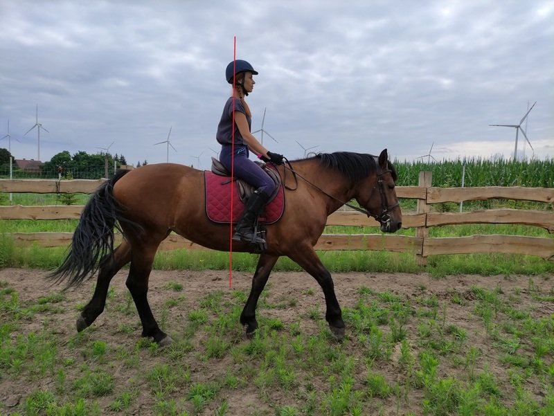 Analiza dosiadu jeźdźca - ze zdjęcia (Magda)