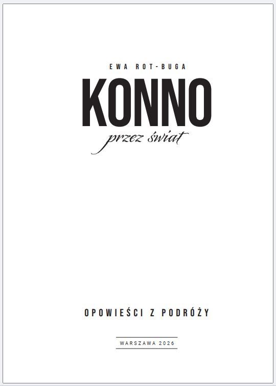 Ewa Rot-Buga Konno przez świat strona tytułowa